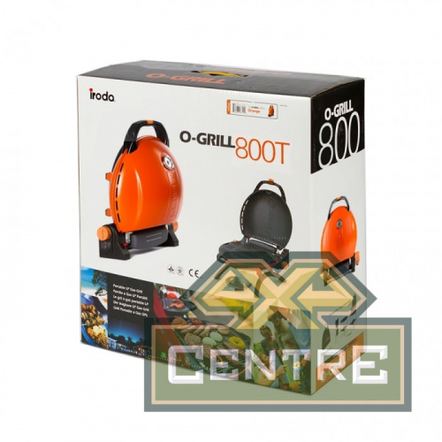 Гриль газовый O-GRILL 700T красный (в комплекте адаптер тип А)