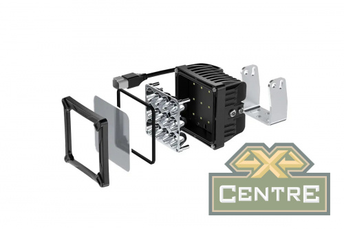 Светодиодные фары рабочего света AURORA 140x140 мм 120W LED