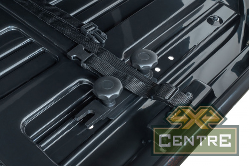 Бокс автомобильный на крышу Pentair CARAVAN 600L белый глянец, двусторонний