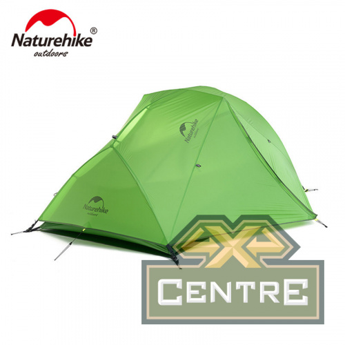 Палатка Naturehike Star-river Si 2-местная, алюминиевый каркас, сверхлегкая, зеленый