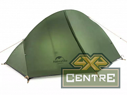 Палатка Naturehike Cycling Si 1-местная, алюминиевый каркас, сверхлегкая, зеленый