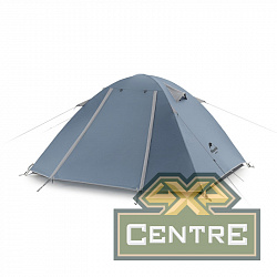 Палатка Naturehike P-Series 4-местная, алюминиевый каркас, голубая
