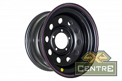 Диск OFF-ROAD Wheels УАЗ стальной черный 5x139,7 8xR16 d110 ET-19 (круг. отв.)