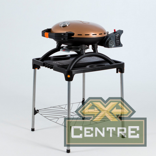 Гриль газовый O-GRILL 500MT bicolor черный-золото (в комплекте адаптер тип А)