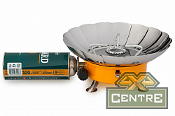 Плита газовая мини в сумке с ветрозащитой TOURIST TULPAN-L