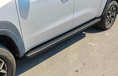 Силовые пороги РИФ на Changan Hunter Plus: обзор и установка