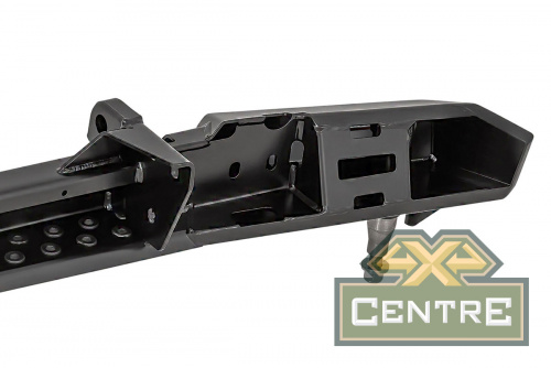 Бампер РИФ силовой задний УАЗ Буханка с фонарями, калиткой, возможностью установки фаркопа, стандарт