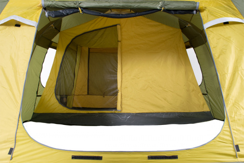 Палатка автомат всесезонная 4 Season Thermal, цвет хаки/желтый