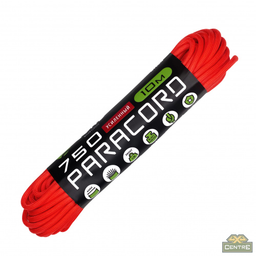 Паракорд 750 CORD nylon 10м (neon orange)