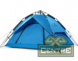 Палатка Naturehike 4-местная, быстросборная, синяя