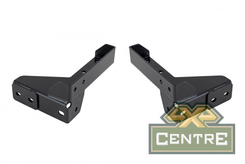 Бампер РИФ силовой задний УАЗ Буханка с фонарями, калиткой, возможностью установки фаркопа, стандарт