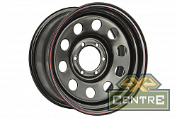 Диск OFF-ROAD-WHEELS Toyota/Nissan стальной черный 6x139,7 7xR16 d110 ET+30 (круг. отв.)