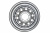 Диск OFF-ROAD-WHEELS УАЗ стальной хромированный 5x139,7 10xR15 d110 ET-44 (круг. отв.) 