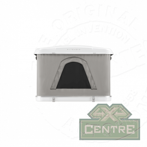 Палатка на крышу автомобиля AUTOHOME MAGGIOLINA AIRLANDER PLUS LARGE, серый тент, лестница 215 мм