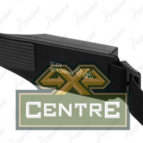 Фонарь налобный NISUS сенсорный LED-120 LM, COB-340 LM, IPX4, USB