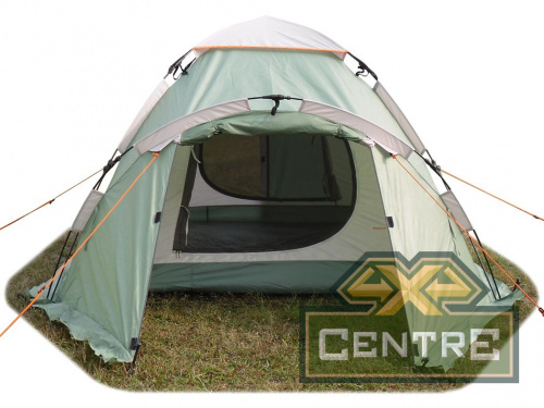 Палатка-автомат туристическая Maverick Comfort (салатовый / светло-серый)