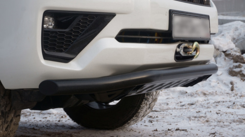 Бампер РИФ силовой передний Toyota Land Cruiser Prado 150 2013-2017 c защитой радиатора