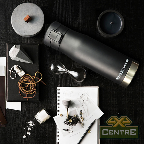 Термос LIBERTY CANTEEN, 500 мл, черный/серебро