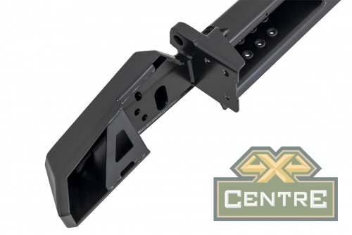 Бампер РИФ силовой задний УАЗ Хантер с фонарями, без квадрата под фаркоп, лифт 65 мм