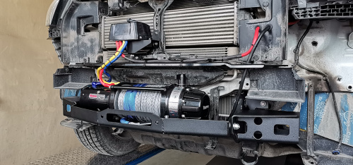 Площадка РИФ под лебёдку в штатный бампер Great Wall Poer