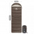 Мешок спальный Naturehike U150, 220х75 см, (ТК: +11°C), правый, серый