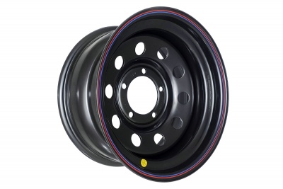 Диск OFF-ROAD Wheels УАЗ стальной черный 5x139,7 8xR16 d110 ET-19 (круг. отв.)