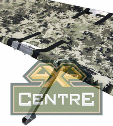 Раскладушка туристическая. "СЛЕДОПЫТ" в чехле, 2050х750х400 мм, труба оцинкованная 25х25 мм