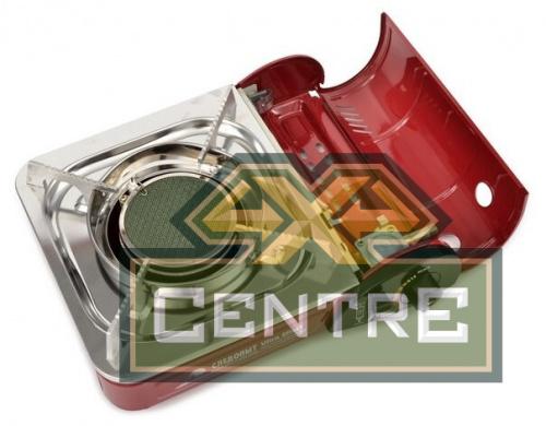 Плита газовая "СЛЕДОПЫТ - UltraEffect", керамическая (с переходником)