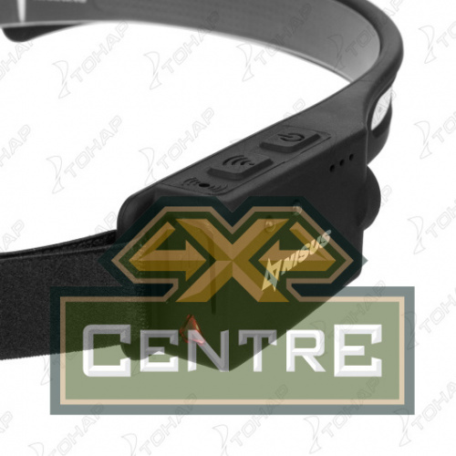 Фонарь налобный сенсорный LED-200 LM, COB-200LM, IPX4, USB