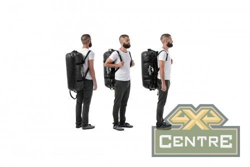 Гермосумка Naturehike 120 л ПВХ (черная)