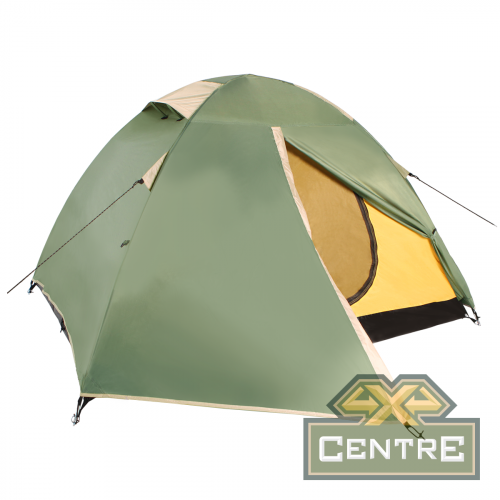 Палатка Malm 2+ BTrace (Зеленый/Бежевый)