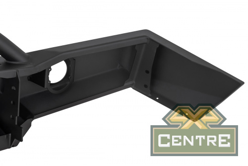 Бампер РИФ силовой передний JAC T6, SOLLERS ST6 под штатные фары, с центральной защитной дугой, стан