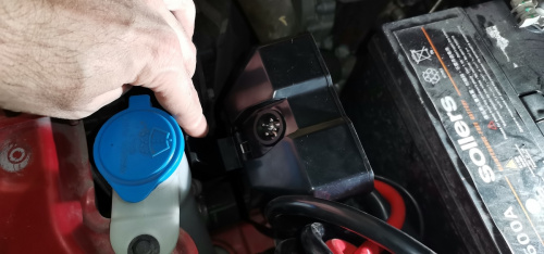 Площадка РИФ под лебёдку в штатный бампер JAC T6, SOLLERS ST6