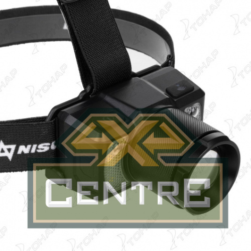 Фонарь налобный NISUS сенсорный 800 LM, IP43, USB