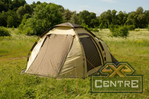 Палатка-автомат кемпинговая Maverick Family Comfort (бежевый / коричневый)