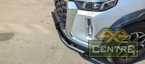 Бампер РИФ силовой передний/защита штатного бампера Changan Hunter Plus c защитой радиатора