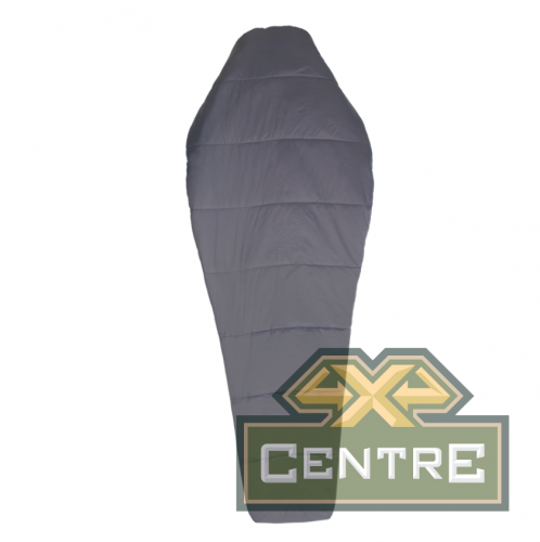 Мешок спальный BTrace Zero S size Правый, (Серый/Синий) (ТК: +5°C)