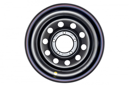 Диск OFF-ROAD-WHEELS УАЗ стальной черный 5x139,7 10xR15 d110 ET-44 (круг. отв.)
