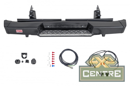 Бампер РИФ силовой задний Mitsubishi L200 2019+
