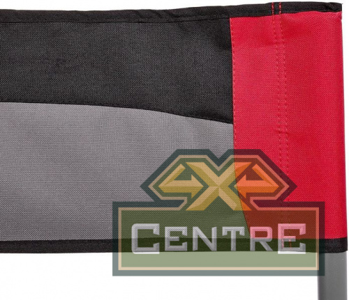 Кресло директорское NISUS MAXI без столика (серый/красный/черный)