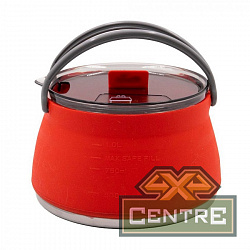 Чайник Tramp складной силиконовый 1 л (терракотовый)