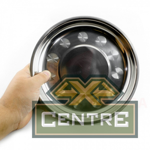 Тарелка "СЛЕДОПЫТ" нержавеющая сталь, d 21 см