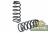 пружины риф задние kia sorento 2007-2009 +50 кг, лифт 40 мм