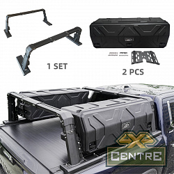 Силовой каркас-кунг Baja Racing (тип А) с 2-мя большими боковыми ящиками Ford F-150, Toyota Tundra