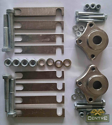 Проставки под шаровую опору Mitsubishi Pajero Sport/L200 до 2005/Pajero 2 (с крепежом) + комплект РП