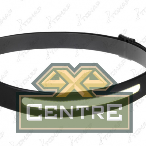 Фонарь налобный NISUS сенсорный LED-120 LM, COB-340 LM, IPX4, USB