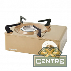 Плита газовая Naturehike 2 кВт, циклон, коричневая